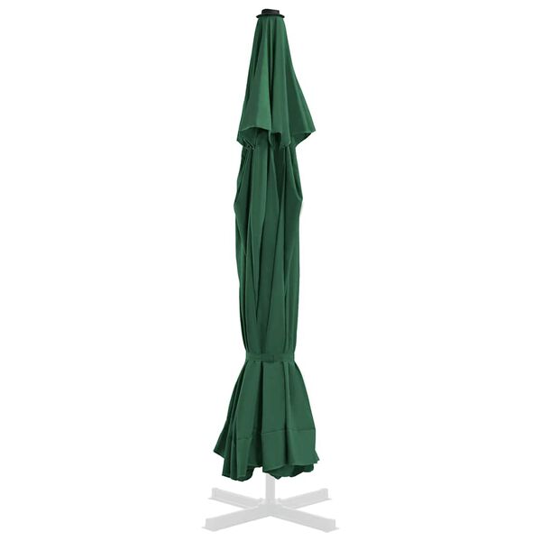 vidaXL Replacement Fabric for Outdoor Parasol Green 515 cm