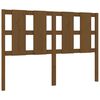 vidaXL Bed Headboard | Honey Brown | Solid Pine Wood | 125.5 x 4 x 100 cm