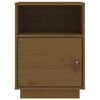 vidaXL Bedside Cabinet Honey Brown 40x34x55 cm Solid Wood Pine