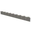 vidaXL Gabion Wall Galvanised Steel 630x30x50 cm