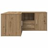 vidaXL Corner Cabinet Artisian Oak 160x40x45 cm Engineered Wood