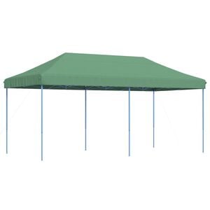 vidaXL Foldable Party Tent Pop-Up Green 580x292x315 cm