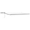 vidaXL Electric Retractable Awning White and Anthracite 4 x 3 m