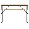 vidaXL Console Table with Shelf Sonoma Oak 105x30x75cm Engineered Wood