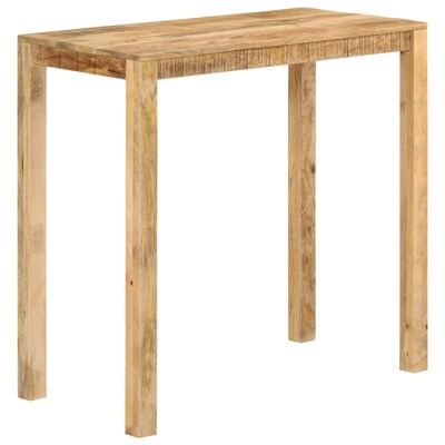 vidaXL Bar Table 112x55x108 cm Solid Wood Mango