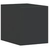 vidaXL Outdoor Wall Light Black Die-cast Aluminium