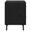 vidaXL Bedside Cabinet Black Oak 40 x 35 x 47.5 cm Engineered Wood