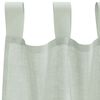 vidaXL Voile Curtains with Loops 2 pcs Light Grey 140x245 cm