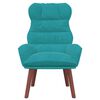 vidaXL Armchair Turquoise 69 x 74 x 93 cm Velvet