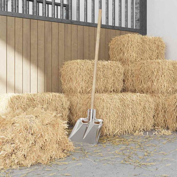 vidaXL Shovel Head 4 pcs Silver 41.5 x 32.5 cm Aluminum