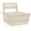 vidaXL 12 Piece Garden Pallet Lounge Set Impregnated Spruce Wood