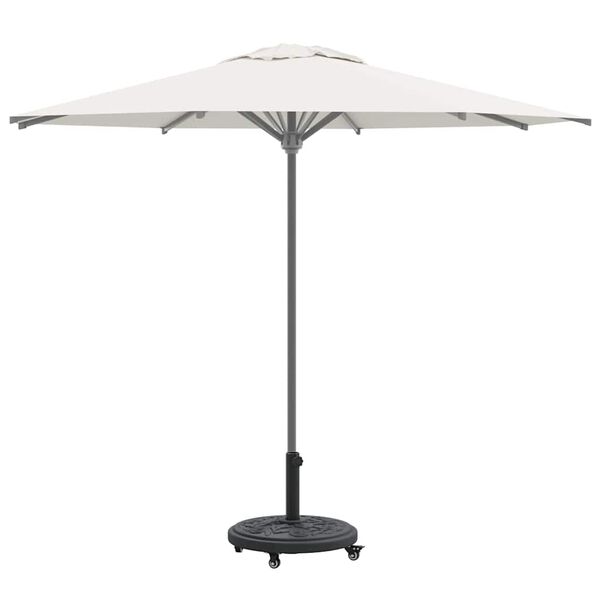 vidaXL Parasol Base Art Deco Black &Oslash; 45 x 39.5 cm Iron
