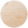 vidaXL Table Top Round Ø90x3 cm Solid Wood Pine
