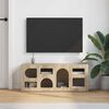 vidaXL TV Cabinet Sonoma Oak 100 x 35 x 40 cm Engineered Wood