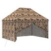 vidaXL Pop-up Gazebo with 4 Sidewalls 3 x 4 m Forest Camouflage