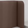 vidaXL Headboard Ear Brown 40.5 x 40.5 x 4 cm PVC