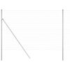 vidaXL Euro Fence Ground Fix 10 x 1.5 m Galvanised Steel Silver Mesh