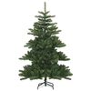 vidaXL Artificial Hinged Christmas Tree Green 150 cm PVC and Steel