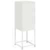 vidaXL Highboard White 36x39x107 cm Steel
