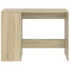 vidaXL Desk Sonoma Oak 102x50x75 cm Engineered Wood