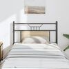 vidaXL Replace Headboard Sonoma Oak 90 cm Engineered Wood and Steel