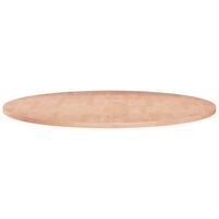 vidaXL Round Table Top ??60x1.5 cm Solid Wood Oak