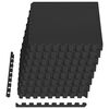 vidaXL Pool Ground Mat 24 pcs Black 8.64 m&sup2; EVA Foam