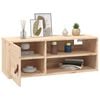 vidaXL Wall Cabinet 80x30x30 cm Solid Wood Pine