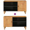vidaXL TV Units with Shelf Light Brown 80 x 33 x 46 cm Engineered wood