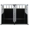 vidaXL Dog Cage with Double Door 94x88x69 cm