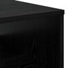 vidaXL Coffee Table Black Oak 95 x 55 x 31 cm Engineered Wood