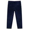 vidaXL Kids'Pants Dark Navy 140