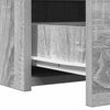 vidaXL Dressing Table Grey 100 x 40 x 70 cm Engineered Wood