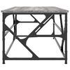 vidaXL Coffee Table Grey Sonoma 100x50x40 cm Engineered Wood