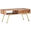 vidaXL Coffee Table 95x50x42 cm Solid Wood
