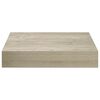 vidaXL Floating Wall Shelves 4 pcs Oak 23x23.5x3.8 cm MDF