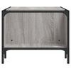 vidaXL Coffee Table with Rack Grey Sonoma 100x51x40 cm Engineered Wood