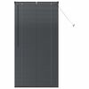 vidaXL Venetian Blinds Height Adjustable Black 175 x 90 cm Aluminium
