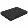 vidaXL Rubber Granulate Patio Pad Black 6 x 9 x 1 cm Rubber