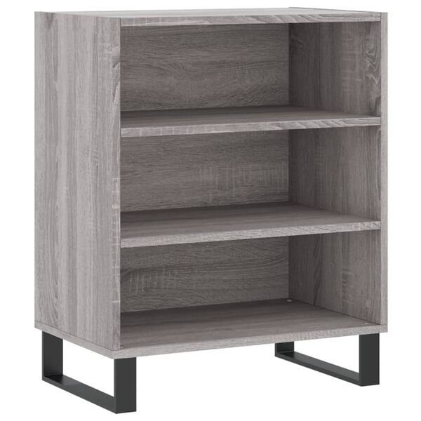 vidaXL Sideboard Grey Sonoma 57x35x70 cm Engineered Wood
