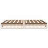 vidaXL Bed Frame without Mattress 200x200 cm Solid Wood Pine