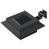 vidaXL Outdoor Solar Lamps 6 pcs LED Square 12 cm Black