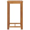 vidaXL 5 Piece Garden Bar Set Brown