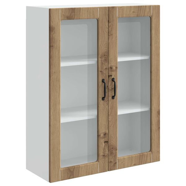 vidaXL Kitchen Cabinet Kalmar Artisan Oak 80 x 31 x 100 cm