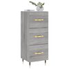 vidaXL Sideboard Grey Sonoma 34.5x34x90 cm Engineered Wood