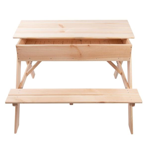 Esschert Design 2-in-1 Kids Picnic Table/Sand Box