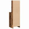 vidaXL Highboard Old Wood 40 x 40.5 x 135 cm Engineered Wood