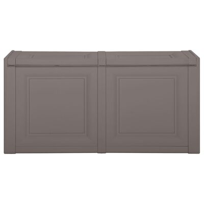 vidaXL Cushion Box Grey 86x40x42 cm