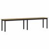 vidaXL Bench Artisian Oak 200 x 35 x 45 cm Engineered Wood