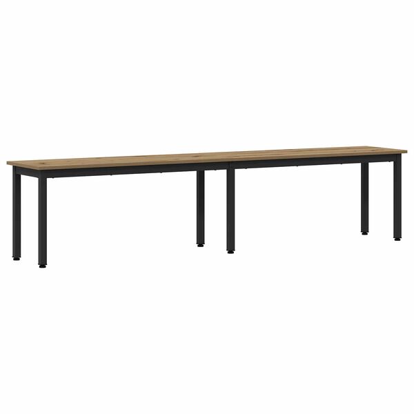 vidaXL Bench Artisian Oak 200 x 35 x 45 cm Engineered Wood
